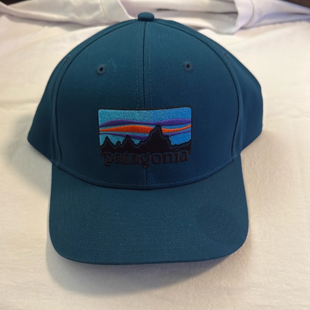 Patagonia Teal Cap with Logo